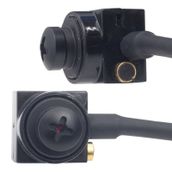 Powermaster PM-19311 3.6 mm 800 Tvl 1/4 Sensor Mikrofonlu Vida Tıp Mini Kamera