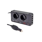 Powermaster PM-19827 200 Watt 12 Volt 4 USB Power Inverter