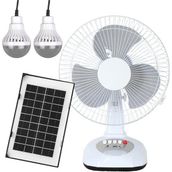 Powermaster PM-22009 3 Kademeli Şarjlı Solarlı Fan Vantilatör