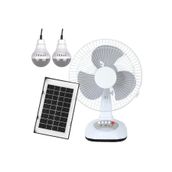 Powermaster PM-22009 3 Kademeli Şarjlı Solarlı Fan Vantilatör