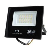 Powermaster PM-22585 30W 220V 6500K Siyah Slim Kasa Led Projektör