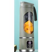 Powermaster PM-25964 Taşınabilir Dijital Ekranlı Meyve Sıkacağı Şarjlı Blender