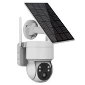 Powermaster PM-26196 4 MP 1080P Icsee Solar Güneş Panelli Dış Mekan WIFI IP Kamera