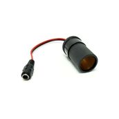 Powermaster Pm-28526 Dc 5.5X2.5mm Dişi - Oto Çakmak Soketi Çevirici Adaptör Kablosu