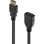 Powermaster PM-29568 HDMI Erkek HDMI Dişi 1 Metre Uzatma Kablo - Çok Renkli