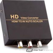 Powermaster PM-33523 Metal Kasa HDMI To Rca Av Çevirici Adaptör