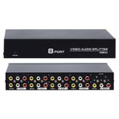 Powermaster PM-4832 8 Port Video Audio Splitter