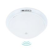Powermaster PM-7672 Beyaz 95 mm 24 Ledli Işığa Duyarlı Hareket Sensörlü Şarjlı Tavan Lambası