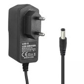 Powermaster Pm-8118 12 Volt - 1 Amper 5.5x2.5 mm Uçlu Plastik Kasa Priz Tipi Adaptör