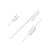 Powermaster PWR-6930 220V 12W Anahtarlı 80 90 Lümen 72 Led 60 cm Şeffaf Kasa Seyyar Çubuk Led