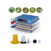 PowerS-Pro 128’li Tam Otomatik Kuluçka Makinesi | Dijital Isı Nem Kontrol | Nemlendiricili | Silindir Viyol