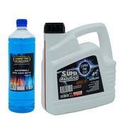 Powerten 15W-40 4 lt+ Cam Suyu + 3 lt Kırmzı Antifiriz Motor Yağı