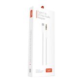 Powerway AC06 Type-C To Aux Çevirici Tüm Cihazlarla Uyumlu Samsung Xiaomi Beyaz 3.5 mm Jack Dönüştürücü Aux Kablosu