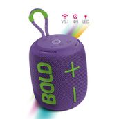 Powerway Bold TWS Mor Ses Bombası Kablosuz Taşınabilir Bluetooth Hoparlör