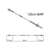 Pozitif 120 cm Krom Uzun Bar