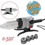 Pprc Pvc Plastik Boru Kaynak Makinesi 1500 W Endüstriyel Makina Pafta Seti 40 Mm 32 Mm 25 Mm 20 Mm