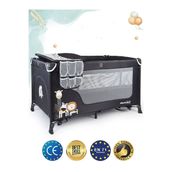 Prego Atlanta 70 x 120 cm + Yataklı Füme Max Alt Açma Üniteli Oyun Parkı