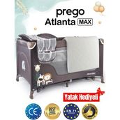 Prego Atlanta Max Alt Açma Üniteli Oyun Parkı 70 x 120 cm + Yataklı - Bej