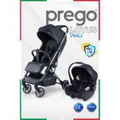 Prego Lotus Pro Kabin Boy Siyah Travel Sistem Bebek Arabası