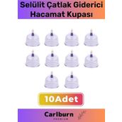 Premium Series Çatlak Vakumlu 5 Numara Hacamat Kupası 10 Adet