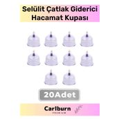 Premium Series Çatlak Vakumlu 6 Numara Hacamat Kupası 20 Adet