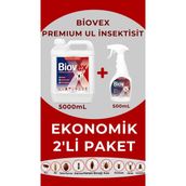 Premium Ul Haşere Ilacı Hamam Böceği, Tahta Kurusu, Karınca Kene Karasinek 5L+500ML