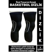 Premium Yüksek Kaliteli Esnek Nefes Alabilen Terletmez Denge Sabitleyici Basketbol Dizliği M Beden