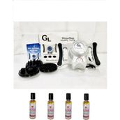 PremiumPort Portatif G5 Masaj Cihazı 4000RPM + 4 Masaj Yağı Ev Kullanımı - Mercan