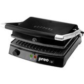 Preo PTG05 2000W Döküm Plakalı Siyah Tost Makinesi