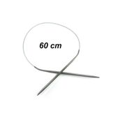 Prestij Boncuk Çelik Telli Misinalı Örgü Şişi 60 cm No:4.50 mm