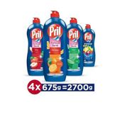 Pril Elde Yıkama Sıvı Bulaşık Deterjanı 4 X 675G Türkiye Serisi (Portakal + Elma + Nane + Limon)