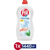 Pril Losyon Elde Yıkama Bulaşık Deterjanı Aloe Vera 1440 ml Hassas Ciltler Soğuk Suda Etkili