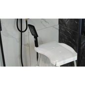 Prima Nova Apollo Duşlu Beyaz Banyo Taburesi