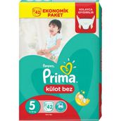 Prima Pants No:5 Junior 42 Adet Külot Bebek Bezi
