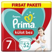 Prima Pants No:7 XXLarge 52 Adet Külot Bebek Bezi