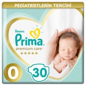 Prima Premium Care No:0 Prematüre 30 Adet Bebek Bezi