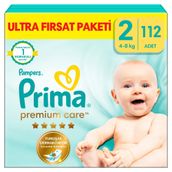 Prima Premium Care No:2 Mini 112 Adet Bebek Bezi