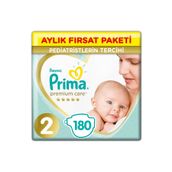 Prima Premium Care No:2 Mini 180 Adet Bebek Bezi