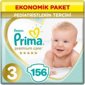 Prima Premium Care No:3 Midi 156 Adet Bebek Bezi