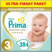 Prima Premium Care No:3 Midi 384 Adet Bebek Bezi