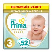 Prima Premium Care No:3 Midi 52 Adet Bebek Bezi