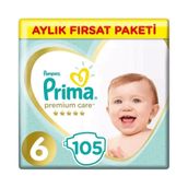 Prima Premium Care No:6 XLarge 105 Adet Bebek Bezi