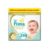Prima Premium Care No:6 XLarge 210 Adet Bebek Bezi