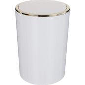 Primanova M-E35-01-A Lenox Beyaz Altın 6 lt Çöp Kovası