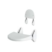 Primanova M-KV07-01 Beyaz Duvara Monte Küvet Oturağı
