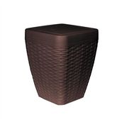 Primanova Rattan Kahverengi Çöp Kovası