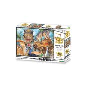 Prime 10602 3D Dinozor Selfie 100 Parça Puzzle