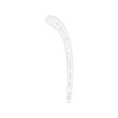 Prime 7 Parça Mdf Kalıp Çizim Cetvel Seti – Pantolon,ceket,etek,yaka,kol,pile Çok Amaçlı Dikiş Cetveli - 0,6 x 19 x 29 cm - 001-Renkli