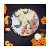 Prime Halloween Servis Tabağı 26 cm 19947 - Option-1 - 51R-Turuncu
