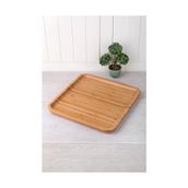 Prime Home Bambu Kare Sunum Tabağı 25CM - Option-1 - 51R-Turuncu
